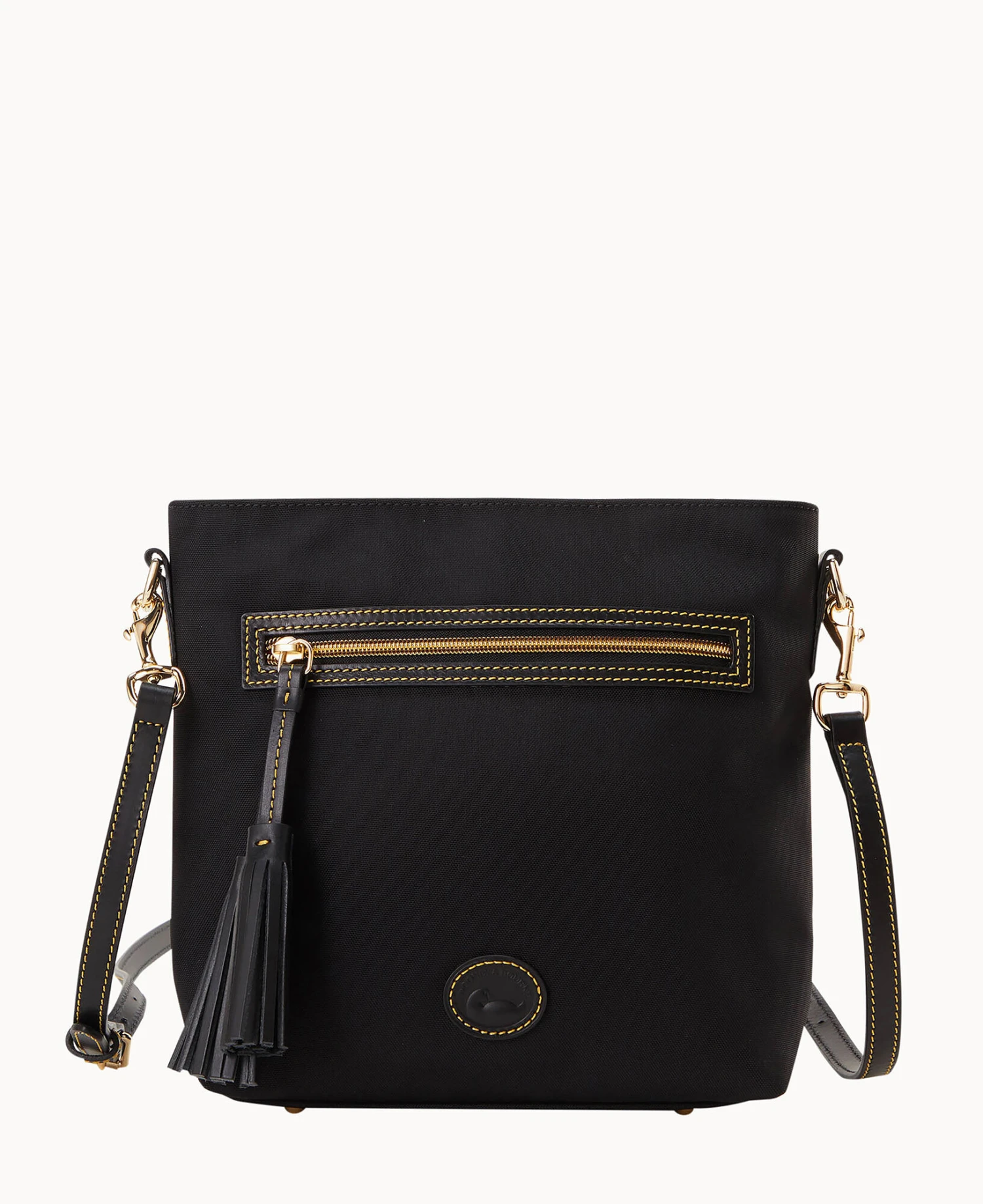 Nylon Lani Crossbody Black Black 1 Nylon Lani Crossbody Black Black