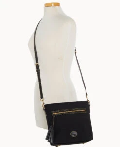 Nylon Lani Crossbody Black Black 16 Nylon Lani Crossbody Black Black -Dooney & Bourke B0836G INBLPABL ALT4
