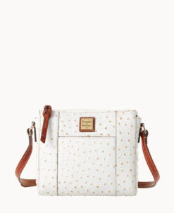 Ostrich Lexington Crossbody Black -Dooney & Bourke B0862G OTBOPATN