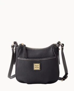 Pebble Grain Margo Crossbody Black Black -Dooney & Bourke B0875G AWBLPABL 1