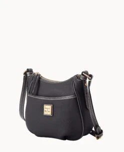 Pebble Grain Margo Crossbody Black Black -Dooney & Bourke B0875G AWBLPABL ALT1 1