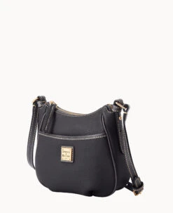 Pebble Grain Margo Crossbody Black Black -Dooney & Bourke B0875G AWBLPABL ALT1