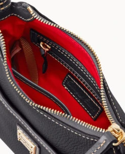 Pebble Grain Margo Crossbody Black Black -Dooney & Bourke B0875G AWBLPABL ALT2