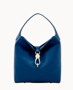 Belvedere Logo Lock Shoulder Bag Brown Tmoro -Dooney & Bourke B0882G BJMDBJMD