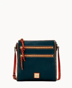 Pebble Grain Large Peyton Triple Zip Black 24 Pebble Grain Large Peyton Triple Zip Black -Dooney & Bourke B0888G AWBLPATNQ000 1