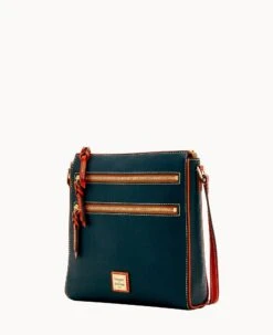 Pebble Grain Large Peyton Triple Zip Black 25 Pebble Grain Large Peyton Triple Zip Black -Dooney & Bourke B0888G AWBLPATNQ000 ALT1 1