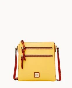 Pebble Grain Large Peyton Triple Zip Black 39 Pebble Grain Large Peyton Triple Zip Black -Dooney & Bourke B0888G AWLEPATN