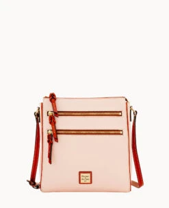 Pebble Grain Large Peyton Triple Zip Black 33 Pebble Grain Large Peyton Triple Zip Black -Dooney & Bourke B0888G AWZLPATNQ000