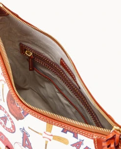 MLB Angels Hobo ANGELS 11 MLB Angels Hobo ANGELS -Dooney & Bourke B0924G QUMWPATNANGL ALT2