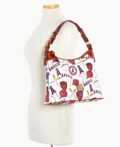 MLB Angels Hobo ANGELS 12 MLB Angels Hobo ANGELS -Dooney & Bourke B0924G QUMWPATNANGL ALT4