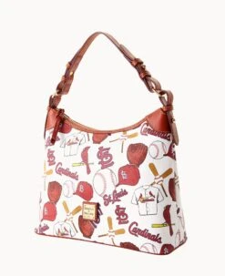 MLB Cardinals Hobo CARDINALS -Dooney & Bourke B0924G QUMWPATNCDNL ALT1 1
