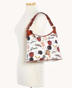 MLB Giants Hobo GIANTS -Dooney & Bourke B0924G QUMWPATNGINT ALT4 1