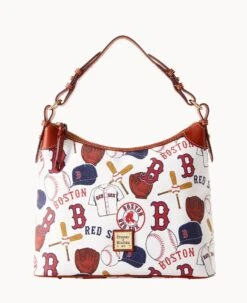 MLB Red Sox Hobo RED SOX -Dooney & Bourke B0924G QUMWPATNRDSX 1
