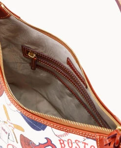 MLB Red Sox Hobo RED SOX -Dooney & Bourke B0924G QUMWPATNRDSX ALT2