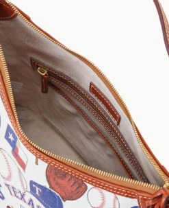 MLB Rangers Hobo RANGERS -Dooney & Bourke B0924G QUMWPATNRNGR ALT2