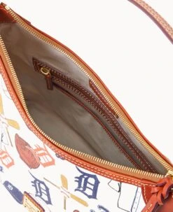 MLB Tigers Hobo TIGERS 15 MLB Tigers Hobo TIGERS -Dooney & Bourke B0924G QUMWPATNTGRS ALT2 1