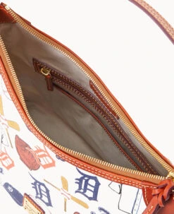 MLB Tigers Hobo TIGERS 11 MLB Tigers Hobo TIGERS -Dooney & Bourke B0924G QUMWPATNTGRS ALT2