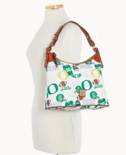 Collegiate University Of Oregon Hobo OREGON 16 Collegiate University Of Oregon Hobo OREGON -Dooney & Bourke B0924G QXMWPATNORE0 ALT4 1