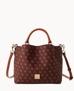 Gretta Small Brenna Brown Tmoro -Dooney & Bourke B0946G NGBXPATN