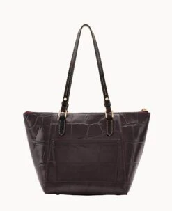Denison Maxine Tote Espresso 24 Denison Maxine Tote Espresso -Dooney & Bourke B0972G 8DEEPABM ALT3 1