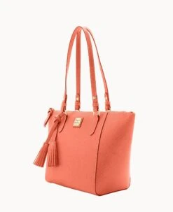 Saffiano Maxine Tote Coral -Dooney & Bourke B0972G SICRSICR ALT1 1