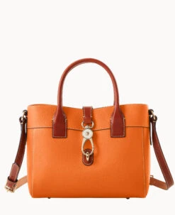 Pebble Grain Amelie Tote Red -Dooney & Bourke B1031G AWCEPATN