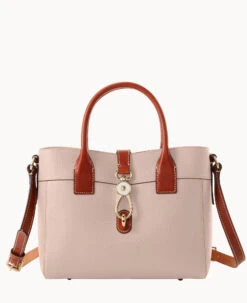 Pebble Grain Amelie Tote Red -Dooney & Bourke B1031G AWOYPATN