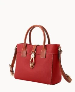 Pebble Grain Amelie Tote Red -Dooney & Bourke B1031G AWRDPATN ALT1