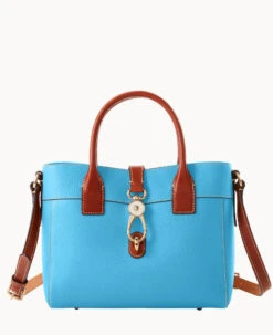 Pebble Grain Amelie Tote Red -Dooney & Bourke B1031G AWSBPATN