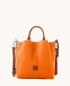 Pebble Grain Small Barlow Clementine -Dooney & Bourke B1034G 9PCEPAKR 2