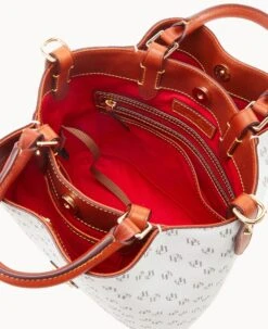 Gretta Small Barlow Bone -Dooney & Bourke B1034G NGBOPATN ALT2 1