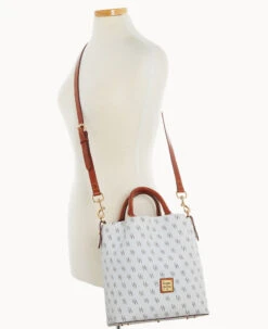 Gretta Small Barlow Bone -Dooney & Bourke B1034G NGBOPATN ALT4