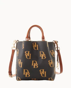 Monogram Small Barlow Brown Tmoro -Dooney & Bourke B1034G QRCOPAKR