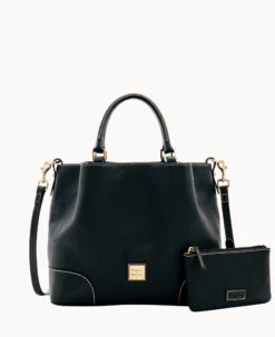 Pebble Grain Brenna Caramel -Dooney & Bourke B1036G AWBLPABL