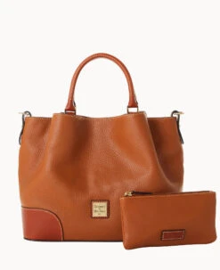 Pebble Grain Brenna Caramel -Dooney & Bourke B1036G AWCAPATNQ000 2