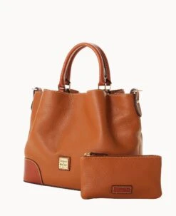 Pebble Grain Brenna Caramel -Dooney & Bourke B1036G AWCAPATNQ000 ALT1