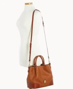 Pebble Grain Brenna Caramel -Dooney & Bourke B1036G AWCAPATNQ000 ALT4