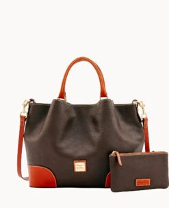 Pebble Grain Brenna Caramel -Dooney & Bourke B1036G AWCKPATNQ000