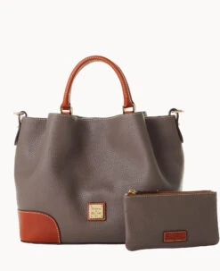 Pebble Grain Brenna Caramel -Dooney & Bourke B1036G AWELPATNQ000