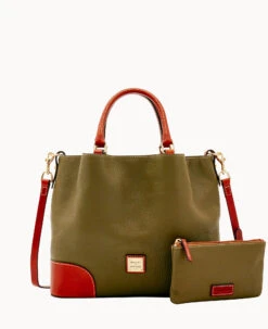 Pebble Grain Brenna Caramel -Dooney & Bourke B1036G AWOLPATNQ000