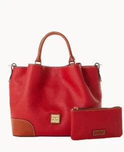 Pebble Grain Brenna Caramel -Dooney & Bourke B1036G AWRDPATNQ000