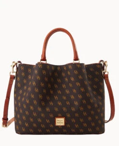 Gretta Barlow Brown Tmoro -Dooney & Bourke B1036G NGBMPATN 2