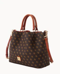 Gretta Barlow Brown Tmoro -Dooney & Bourke B1036G NGBMPATN ALT1 1