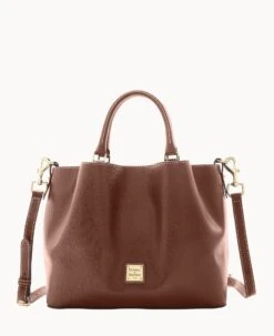 Saffiano Barlow Amber -Dooney & Bourke B1036G SIARSIAR 1