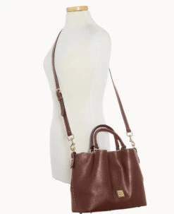 Saffiano Barlow Amber -Dooney & Bourke B1036G SIARSIAR ALT4