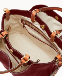 Pebble Grain Large Barlow Bordeaux 22 Pebble Grain Large Barlow Bordeaux -Dooney & Bourke B1039G 9PBXPAKR ALT2