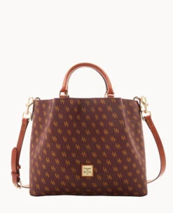 Gretta Large Barlow Brown Tmoro -Dooney & Bourke B1039G NGBXPATN