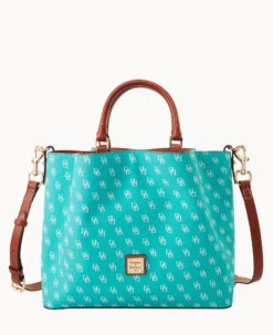 Gretta Large Barlow Brown Tmoro -Dooney & Bourke B1039G NGSEPATN
