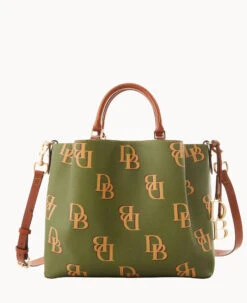 Monogram Large Barlow Wine -Dooney & Bourke B1039G QRAVPAKR