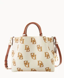 Monogram Large Barlow Wine -Dooney & Bourke B1039G QRBEPAKR